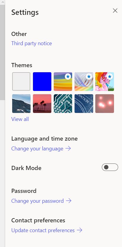 Microsoft 365 settings icon 